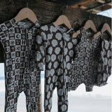 Bamboo Zip Pajamas | Seashells