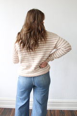 Stripe Collared Sweater