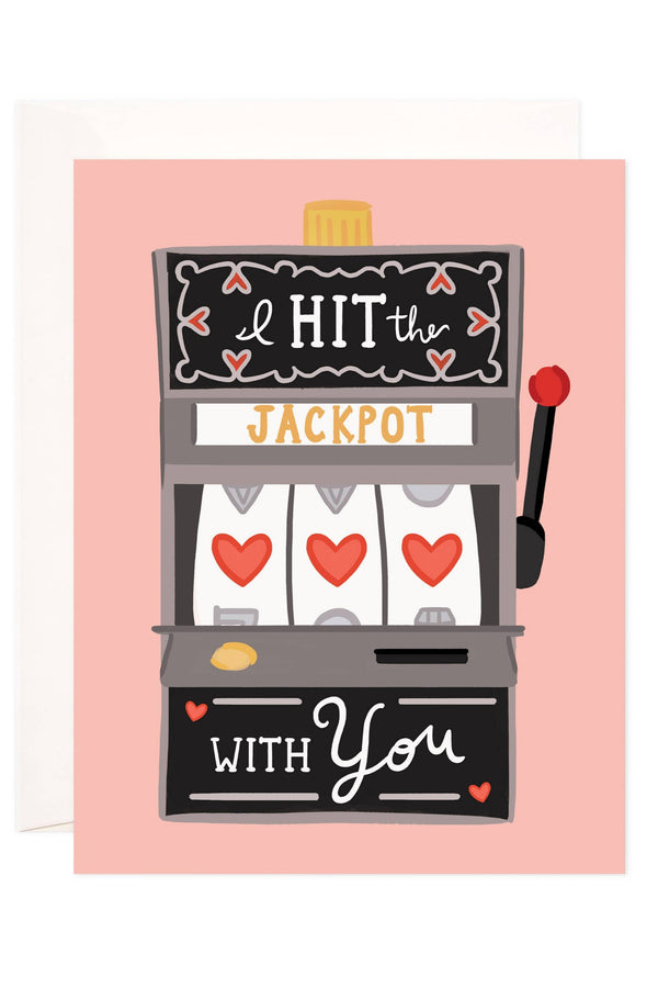 Love Jackpot Greeting Card