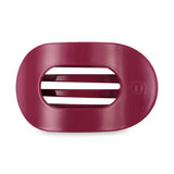 TELETIES Round Flat Hair Clip Small