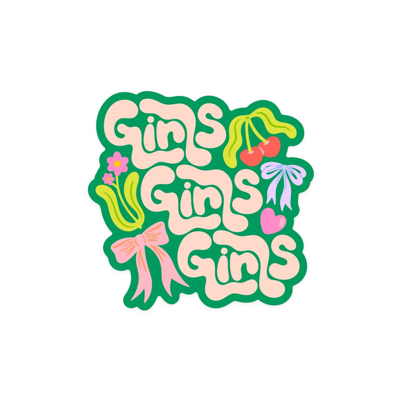 Girls Girls Girls Sticker