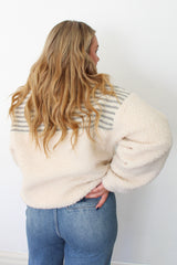 Half Zip Sherpa Pullover