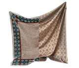 Mosaic Print Reversible Scarf