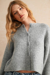 Button Front Cardigan