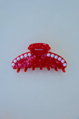 KAXI Tortoise Red Pearl Clip