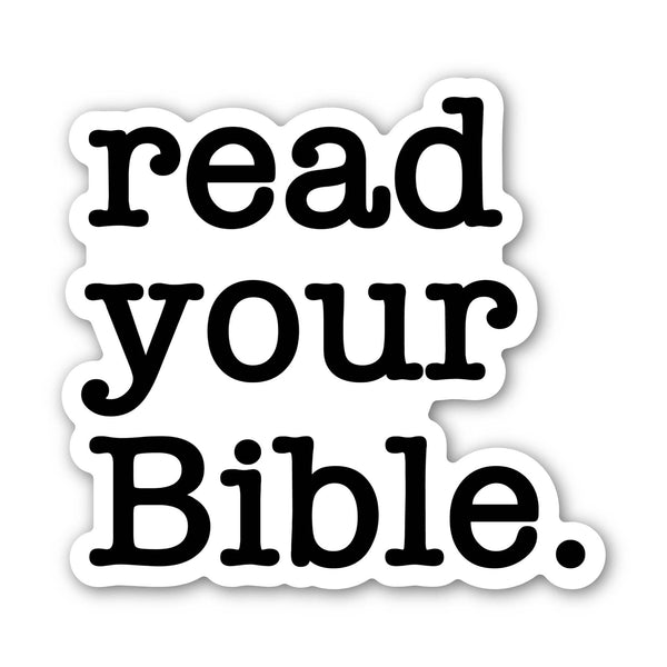 Read Your Bible Sticker