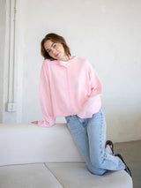 Piper Cardigan Pale Pink