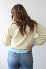 Daisy Colorblock Stripe Sweater