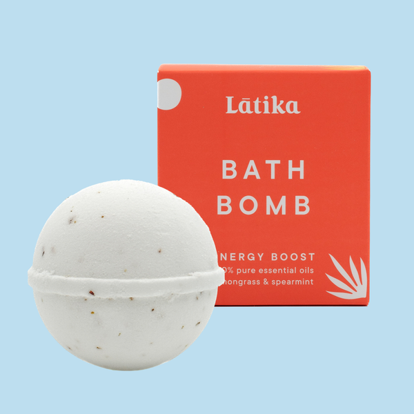 Energy Boost Bath Bomb - Lemongrass Essential Oils