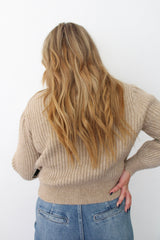 Trudy Long Sleeve Crew Neck Cardi