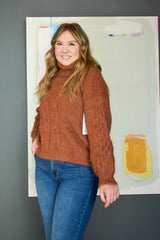 Della High Neck Sweater