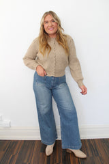 Trudy Long Sleeve Crew Neck Cardi