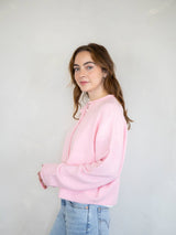 Piper Cardigan Pale Pink