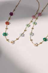 Flower Child Beaded Necklace