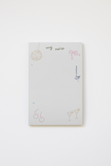 Disco Bow Notepad