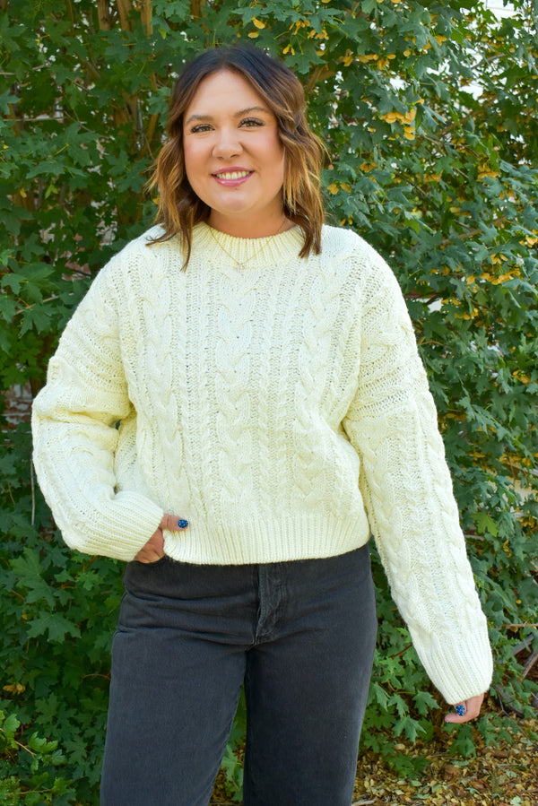 Farrah Cable Sweater