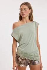 One-Shoulder Asymmetric Top