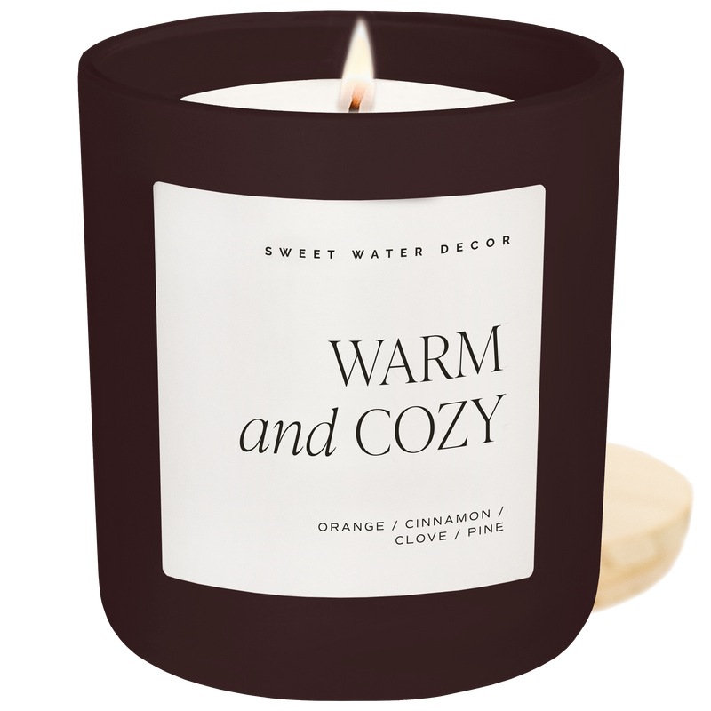Warm and Cozy 15 oz Soy Candle