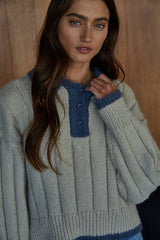 Collared Knit Sweater