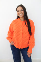 Textured Balloon Sleeve Cardigan 2 Colors!