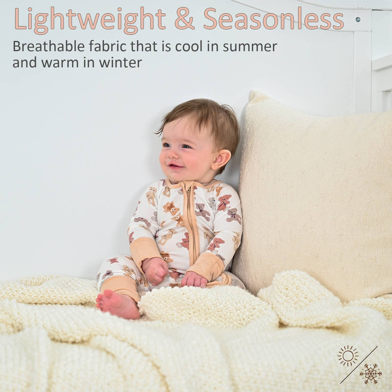 Bear Hugs Baby Bamboo Pajamas