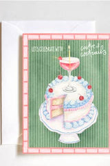 Celebrate With Cake & Cocktails Birthday Card
