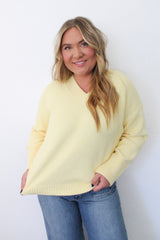 Noomi V Neck Long Sleeve Pull-Over
