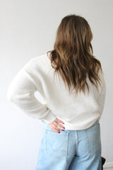 Ski Crew Neck Long Sleeve Pullover Top