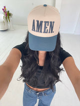AMEN. Vintage Trucker Hat