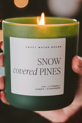 Snow Covered Pines 15 oz Soy Candle