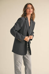 Sleek Oversize Blazer