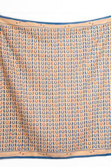 Olivia Square Scarf Boot Print