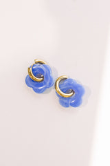 Color Me Daisy Hoop Earrings