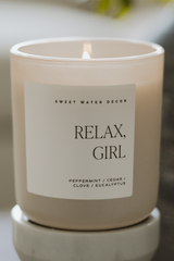 Relax, Girl 15 oz Soy Candle