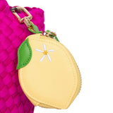 Lemon Coin Pouch Keychain