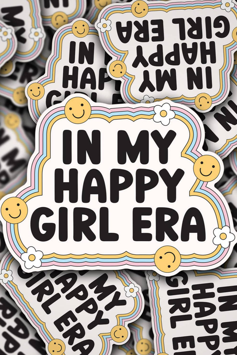 In My Happy Girl Era Sticker