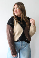 Argyle Cozy Sweater