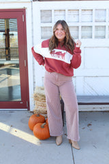 Horses Applique Pullover
