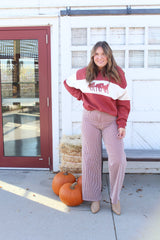 Horses Applique Pullover