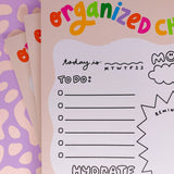 Organized Chaos Notepad