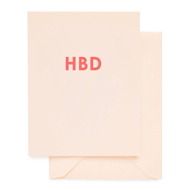 Neon HBD Card