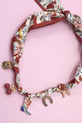 Scarf Charm Necklace