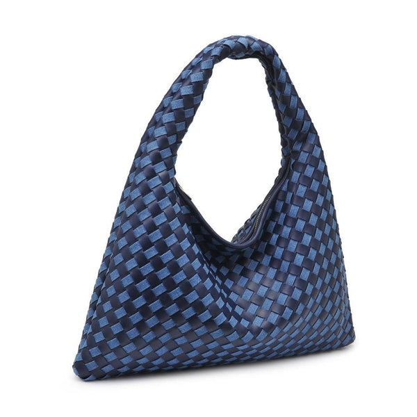 Leah Woven Hobo Purse