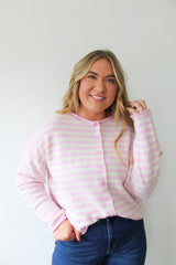 Striped Sweater Cardigan 2 Colors!