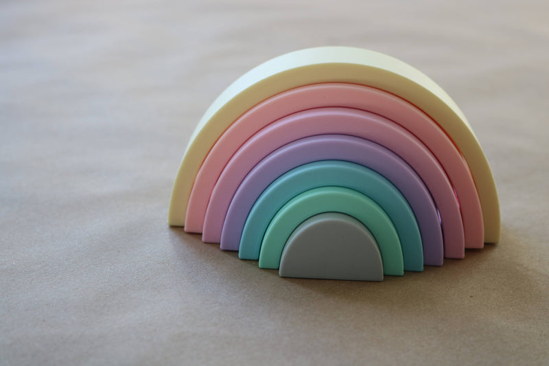 Rainbow Stacking Toy Color: Pastel