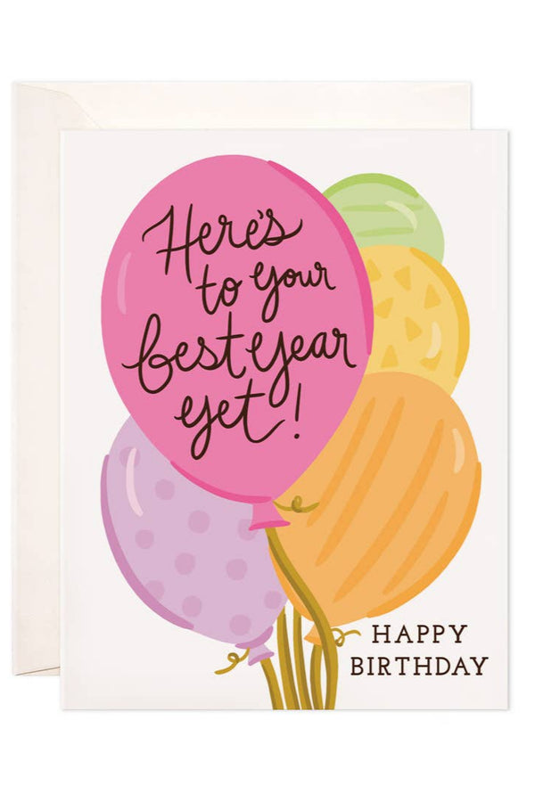 Best Year Yet Greeting Card