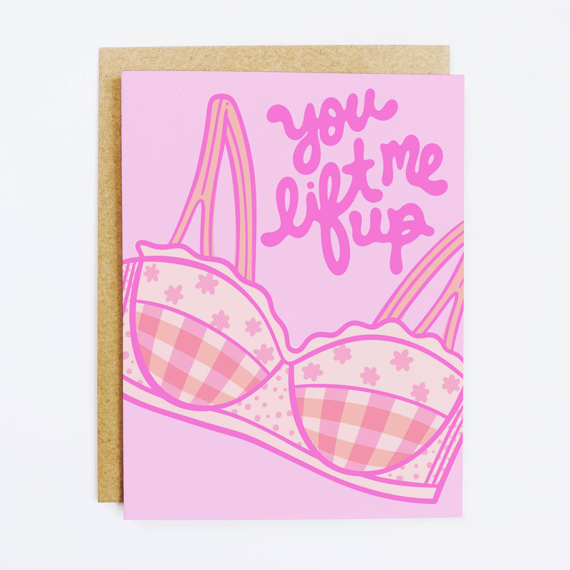 You Lift Me Up Card