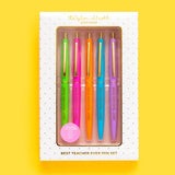 Pen Set - Teacher Appreciation - 5 Piece Set