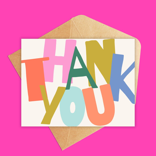 Thank You Greeting Card