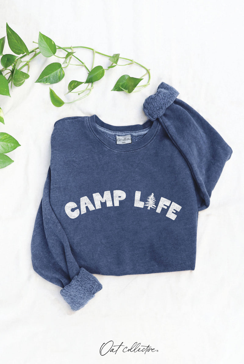 Ivory CAMP LIFE  Mineral Graphic Sweatshirt